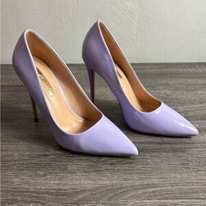 Liliana Purple Pointed Toe Heels 8.5